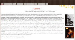 Desktop Screenshot of calianadances.com