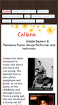 Mobile Screenshot of calianadances.com